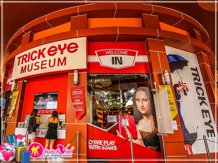 Vé tham quan Singapore Trickeye Museum giá tốt 2025